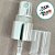 Válvula Spray Mini - Prata com Tampa Transparente - T18 - 1 unidade - Rizzo - Imagem 2