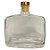Frasco para Perfumaria de Vidro Retangular - Dublin Transparente com Rolha Dourada- 350ml  - 1 unidade - Rizzo - Imagem 5