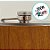 Cantil Inox com Couro Claro de Bolso para Whisky - Modelo 4 - 175ml - 1 unidade - Rizzo - Imagem 2