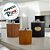 Cantil Inox com Couro Claro de Bolso para Whisky - Modelo 2 - 175ml - 1 unidade - Rizzo - Imagem 6