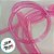 Óculos Canudo - Rosa - 11,4cm - 1 unidade - Rizzo - Imagem 2