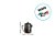 Leiteira Tradicional para Derreter Velas - Modelo Mãe Agata - Preto - 935ml - 17cm - 1 unidade - Rizzo - Imagem 5