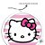 Vela Plana - Hello Kitty - 1 unidade - Festcolor - Rizzo - Imagem 2