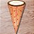 Kit Cone Com Etiqueta - Love Vermelho - 10x15cm - 50 unidades - Cromus - Rizzo - Imagem 1