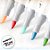 Kit Canetinhas Marcadores Para Colorir Com Maleta Azul - 36 unidades - Rizzo - Imagem 7