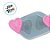 Molde de Silicone Dois Corações - Ref. 383 - 1 unidade - Flexarte - Rizzo - Imagem 3
