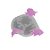 Molde de Silicone Dupla de Peixes + Golfinho - Ref. 845 - 1 unidade - Flexarte - Rizzo - Imagem 1