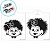 Kit Mini Stencils Milena - 7,5x9,5cm - 4 unidades - BlueStar - Rizzo - Imagem 2