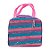 Bolsa Termica Listrado Rosa,Roxo e Azul - 22x12x18cm - 1 unidade - Rizzo - Imagem 1