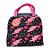 Bolsa Termica Preto e Rosa - 22x12x18cm - 1 unidade - Rizzo - Imagem 1
