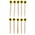 Pick Decorativo de Festa Junina - Girassol - 9,5cm - 10 unidades - Rizzo - Imagem 1