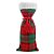Saco Decorativo de Natal para Garrafa - Xadrez - 35cm - 1 unidade - Cromus - Rizzo - Imagem 1