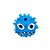 Brinquedo Vírus Squishy - Azul - 1 unidade - Rizzo - Imagem 1
