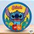 Decoração de Mesa Redondo - Stitch - 25x25cm - 1 unidade - Disney Original - Rizzo - Imagem 1