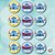 Aplique Imp em EVA - Stitch Baby - 12 unidades - Disney Original - Rizzo - Imagem 1