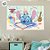 Painel TNT Stitch Baby - 85x55cm - 1 unidade - Disney Original - Rizzo - Imagem 4