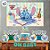 Painel TNT Stitch Baby - 85x55cm - 1 unidade - Disney Original - Rizzo - Imagem 5