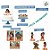 Kit Festa Fácil - Moana 2 - 40 Itens - 1 unidade - Disney Original - Rizzo - Imagem 4