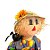 Enfeite Decorativo - Boneco Espantalho Gigante - 1 Metro - 1 unidade - Rizzo - Imagem 2