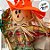 Enfeite Decorativo De Festa Junina Com Base Espantalho Com Cesta e Vassoura - Laranja - 1 unidade - Rizzo - Imagem 2