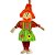 Enfeite Decorativo De Festa Junina Espantalho Com Base - Laranja - 60cm - 1 unidade - Rizzo - Imagem 3
