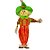 Enfeite Decorativo De Festa Junina Espantalho Com Base - Verde - 60cm - 1 unidade - Rizzo - Imagem 3