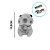 Capivara De Pelúcia Com Urso Filhote - 19,5cm - 1 unidade - Rizzo - Imagem 2