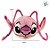 Brinquedo Squish Pelúcia - Angel - Stitch - 8cm - 1 unidade - Disney Original - Rizzo - Imagem 3