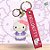 Chaveiro 3D Hello Kitty Lilás - 5cm - 1 unidade - Rizzo - Imagem 1