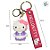 Chaveiro 3D Hello Kitty Lilás - 5cm - 1 unidade - Rizzo - Imagem 3