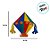 Balão São João em MDF De Festa Junina - Cores Vibrantes - 32x26cm - 1 unidade - Rizzo - Imagem 2