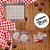 Guardanapo De Festa Junina Xadrez  - 24,5x24,5cm - 20 unidades - Cromus - Rizzo - Imagem 4