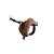 Chaveiro Lembrancinha Mini Chapéu Lampião - Escuro - 4cm - 1 unidade - Rizzo - Imagem 1