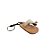 Chaveiro Lembrancinha Sandalha De Couro - Modelo 4 - 5cm - 1 unidade - Rizzo - Imagem 1