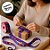Fita em Cetim 10m x 38mm - Cor 108 - Festa Junina Roxo - Rolo 10 metros - 1 unidade - Rizzo - Imagem 6