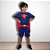 Fantasia Pop Infantil Super-Homem - Macacão Curto com Capa - M de 6 a 8 anos - 1 unidade - Rizzo - Imagem 1