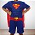 Fantasia Pop Infantil Super-Homem - Macacão Curto com Capa - M de 6 a 8 anos - 1 unidade - Rizzo - Imagem 2