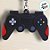 Chaveiro Emborrachado Controle De Video Game - Preto - 12cm - 1 unidade - Rizzo - Imagem 2