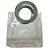 Sacola Transparente PVC com Alça Redonda de Couro Verde Musgo - 15x15x10cm - 1 unidade - Rizzo - Imagem 5