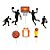 Topo De Bolo - Basquete - 8 unidades - Regina - Rizzo - Imagem 4