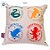 Almofada Harry Potter Casas - 40cm - 1 unidade - Zona Criativa - Rizzo - Imagem 2