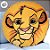 Almofada Redonda Rei Leão - 30x30cm - 1 unidade - Disney Original - Rizzo - Imagem 1