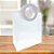 Sacola Transparente PVC com Alça Redonda de Couro Branco - 26x32x14,5cm - 12 unidades - Rizzo - Imagem 1