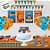Kit Topo De Bolo - Hot Wheels - 3 unidades - Festcolor - Rizzo - Imagem 5