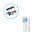 Mini Tubete Para lembrancinha Cristal Com Tampa Azul Bebê - 8cm - 10 unidades - Rizzo - Imagem 3