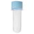 Mini Tubete Para lembrancinha Cristal Com Tampa Azul Bebê - 8cm - 10 unidades - Rizzo - Imagem 4