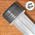 Tubete Para lembrancinha Cristal Com Tampa Prata - 13cm - 10 unidades - Rizzo - Imagem 2