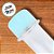 Tubete Para lembrancinha Cristal Com Tampa Azul Bebê - 13cm - 10 unidades - Rizzo - Imagem 2