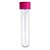 Tubete Para lembrancinha Cristal Com Tampa Rosa Pink - 13cm - 10 unidades - Rizzo - Imagem 4