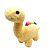Dinossauro De Pelúcia - Amarelo - 37cm - 1 unidade - Rizzo - Imagem 4
